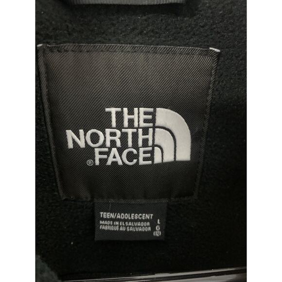 The North Face Girls Polartec Fleece Jacket Black Teen Large - Picture 6 of 7